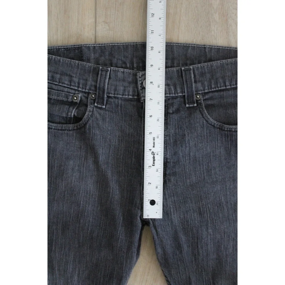 VTG Levi's 511 Men's Skinny Jeans 34x30 Faded Black Slim Fit Denim‎ Pants